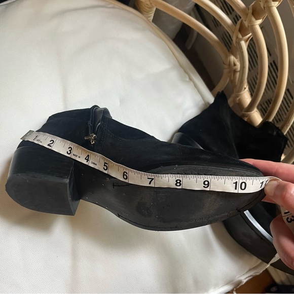 Sam Edelman Black Suede Peggy Booties size 10.5 - Picture 9 of 9